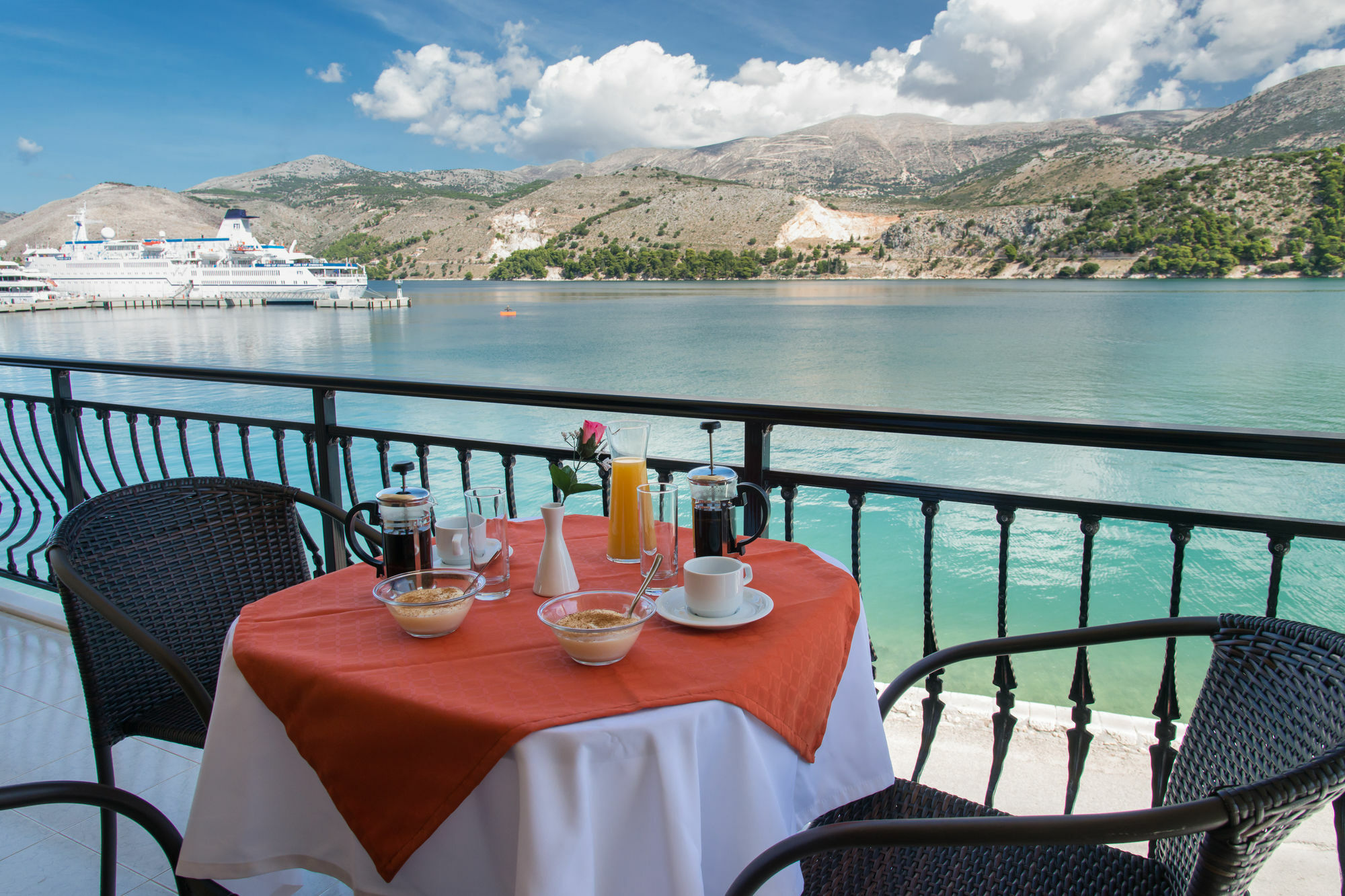 Hotel Aggelos Kefalonia 阿尔戈斯托利翁 外观 照片